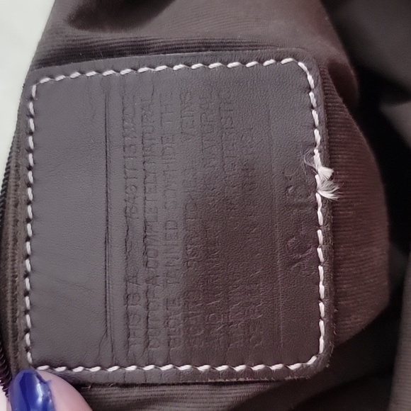 Coach Monogram Canvas Crossbody Bag Purse - Picture 5 of 16